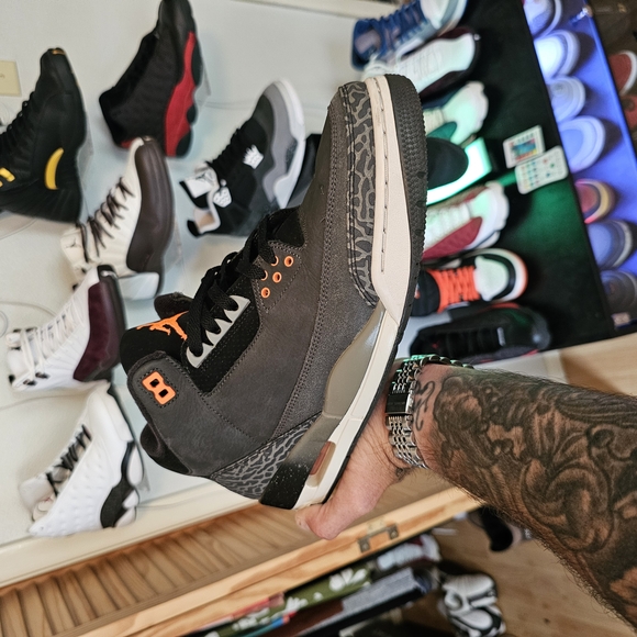 White and Black High-Top Sneakers main image 4